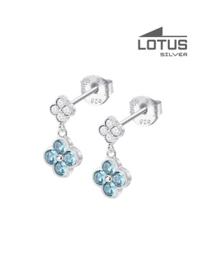 LOTUS SILVER EARRINGS